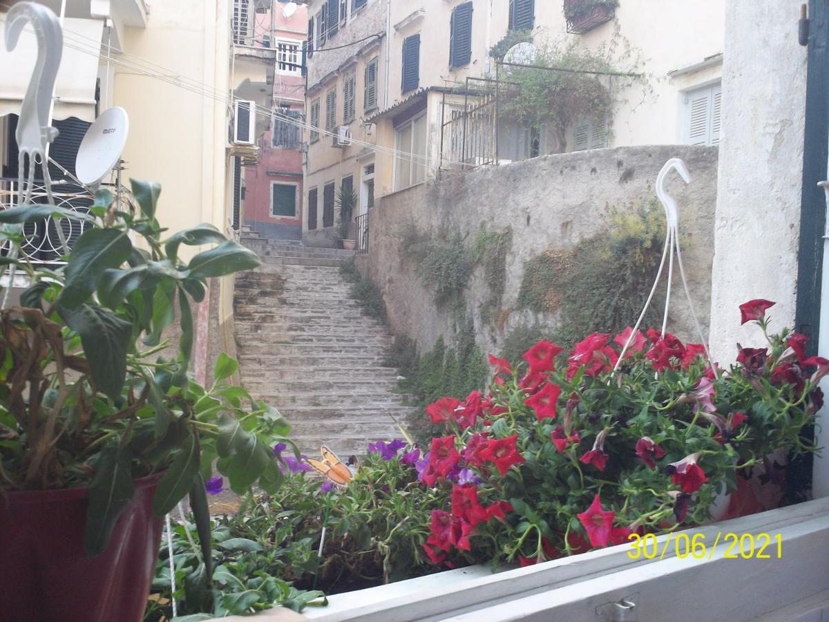 Eftihia Di Corfu Apartment Corfu  Bagian luar foto