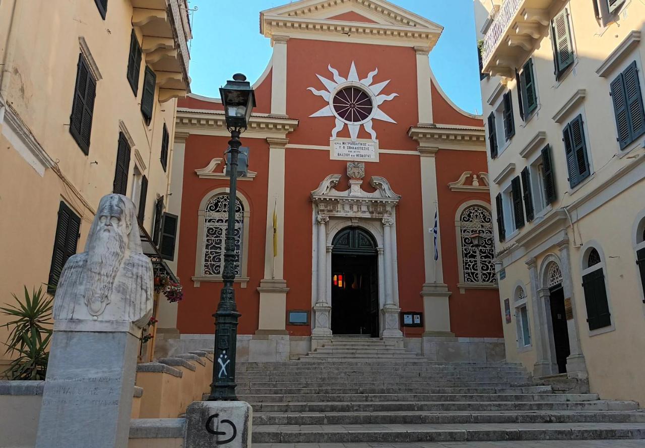 Eftihia Di Corfu Apartment Corfu  Bagian luar foto