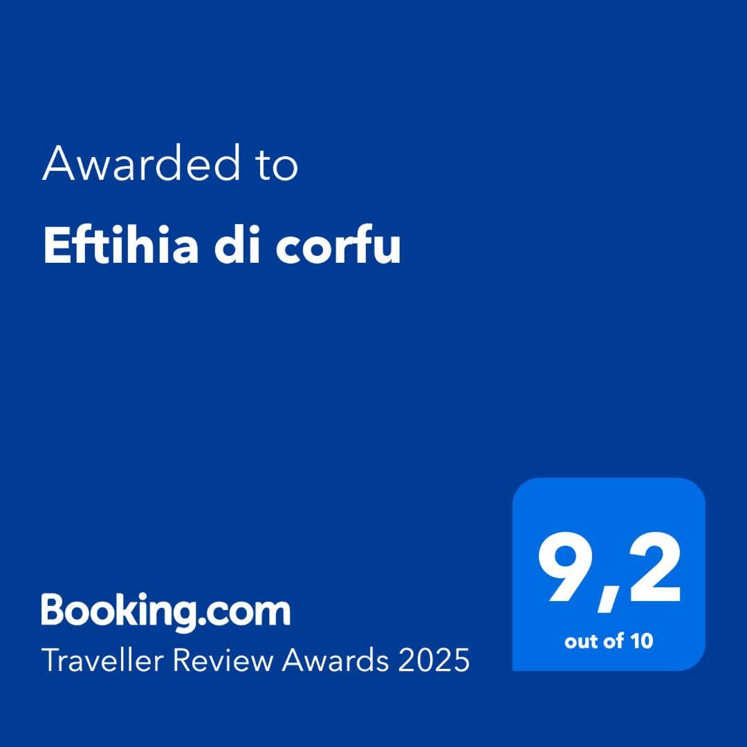 Eftihia Di Corfu Apartment Corfu  Bagian luar foto